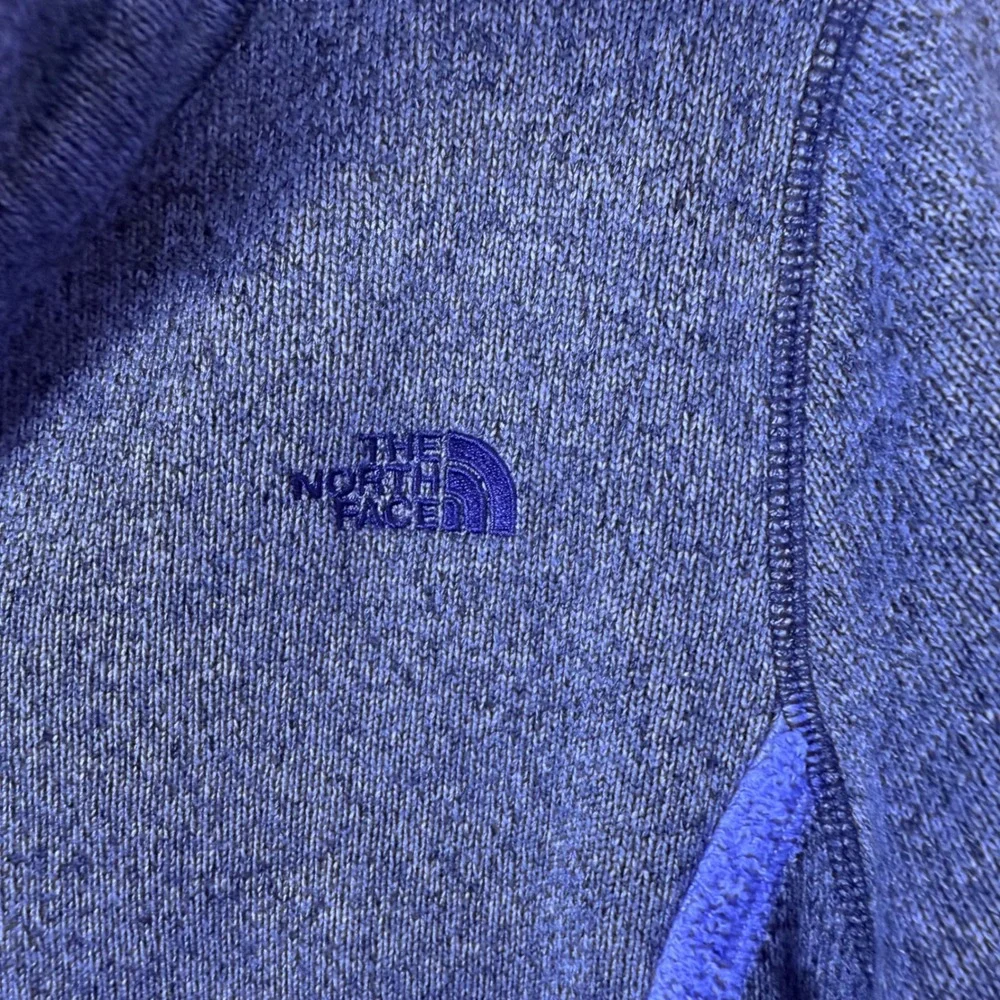 The‎ North Face Womens Fleece Full Zip Jacket Sweater Blue S/P Small